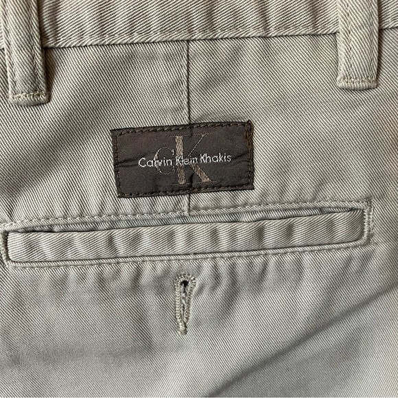Men’s Calvin Klein Khaki Tan Pants size 33 - Picture 6 of 6